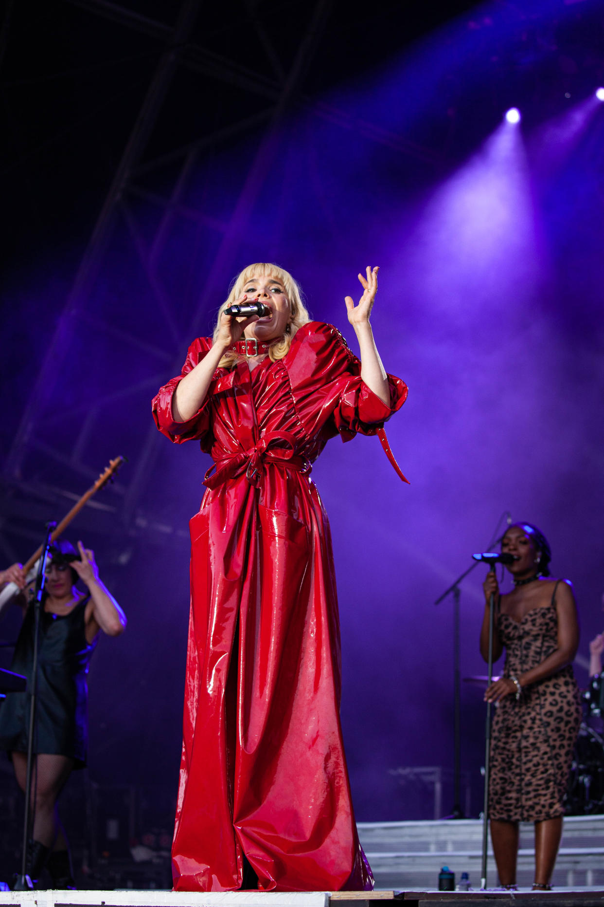 Paloma Faith went down a storm with the audience at Brighton Pride. (Adiam Yemane)