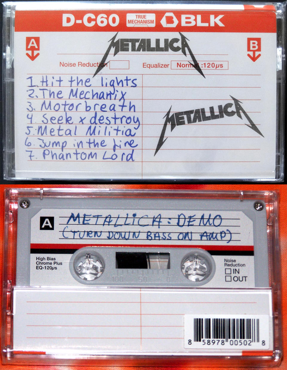 Metallica’s demo cassette (2015)