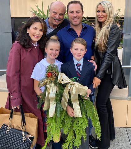 Jay McGraw Instagram Dr. Phil and his wife Robin McGraw with their son Jay McGraw, his wife Erica Dahm and their kids.