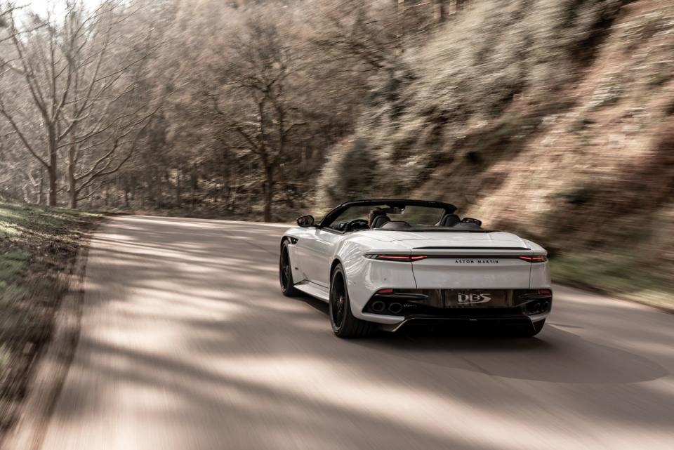 View Photos of the 211-MPH Aston Martin DBS Superleggera Volante