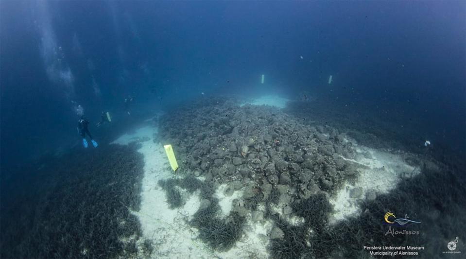 <div class="inline-image__caption"><p>A live broadcast of the underwater museum is available online for those who cannot make the trip. </p></div> <div class="inline-image__credit">Peristera Underwater Museum/Muncipality of Alonissos</div>