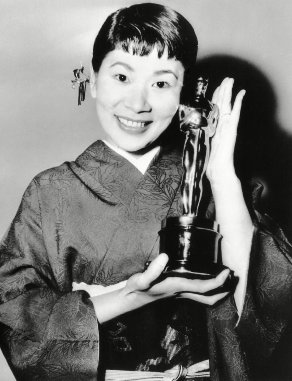 Miyoshi Umeki, the only Asian woman to ever win an acting Oscar (Uncredited/AP/Shutterstock)