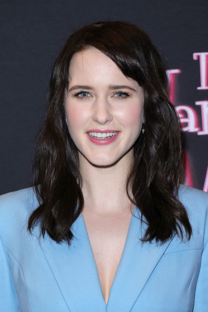 Closeup of Rachel Brosnahan