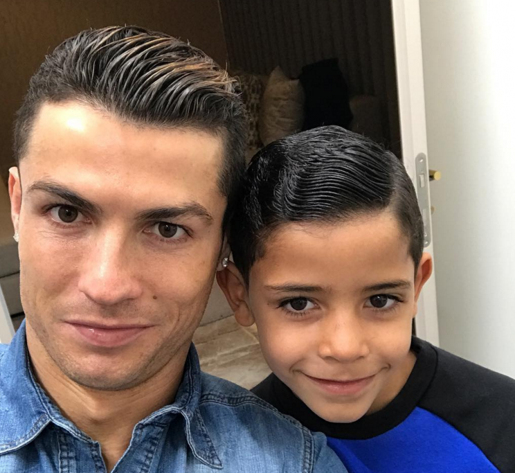 The star is already dad to Cristiano Jr.