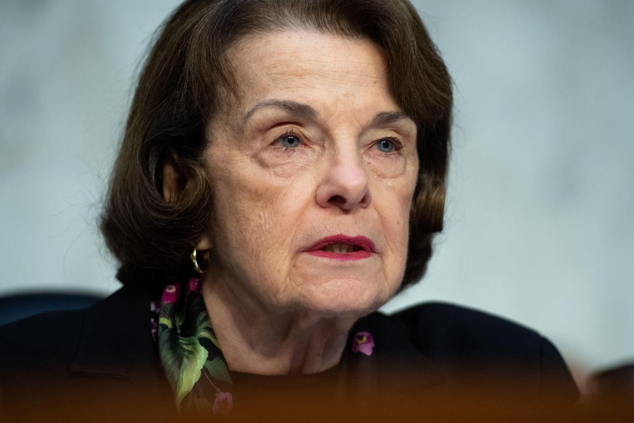 Senator Dianne Feinstein in 2019.