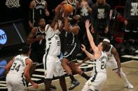 NBA: Milwaukee Bucks at Brooklyn Nets