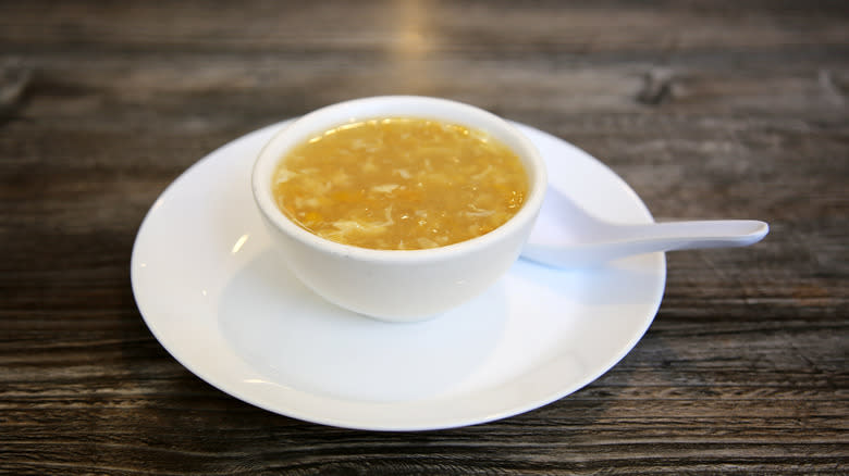 egg drop in soup