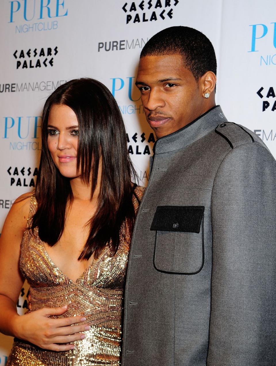 Then: Khloé Kardashian & Rashad McCants