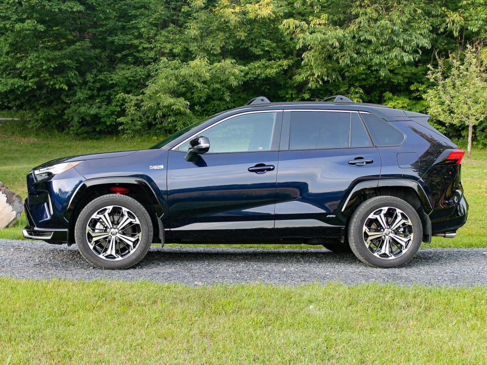 The 2022 Toyota RAV4 Prime XSE plug-in hybrid SUV.