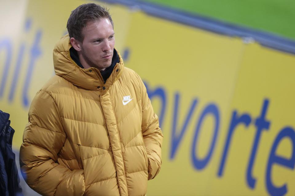 <p>Julian Nagelsmann is in the frame for the Spurs job</p> (POOL/AFP via Getty Images)