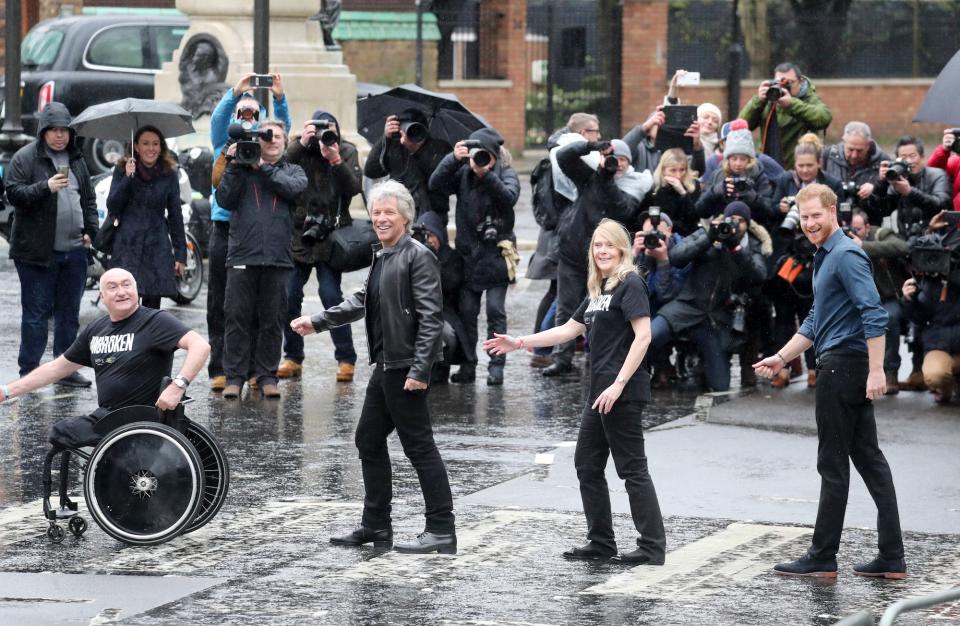 prince harry bon jovi abbey road