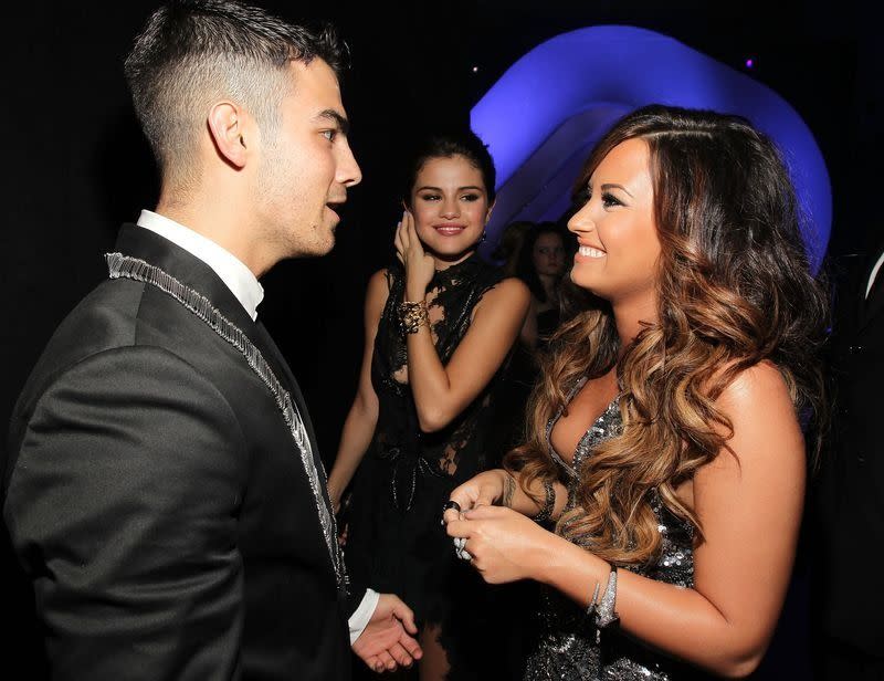 Joe Jonas and Demi Lovato