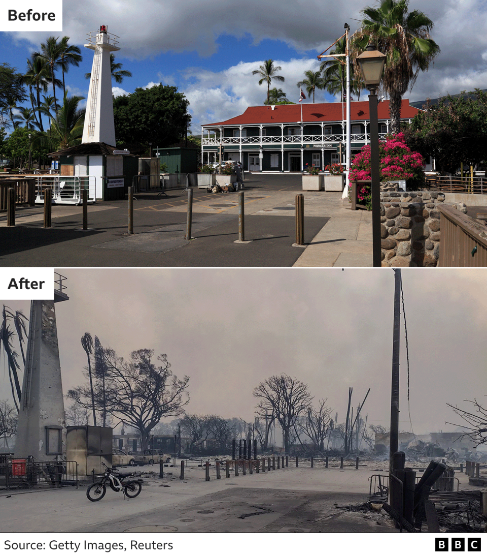 Hawaii fire: Maps and images reveal Maui devastation - Telekinetic Press