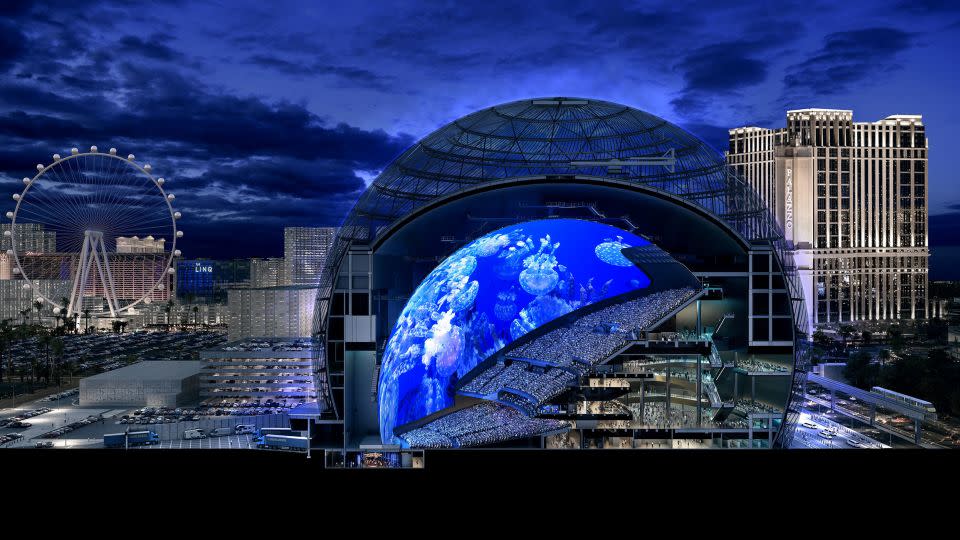 This futuristic entertainment venue in Las Vegas is the world’s largest ...