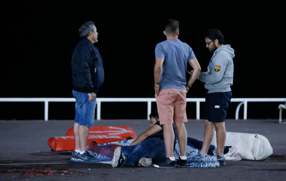 Dozens dead as truck plows into crowd during Bastille Day celebrations in Nice, France