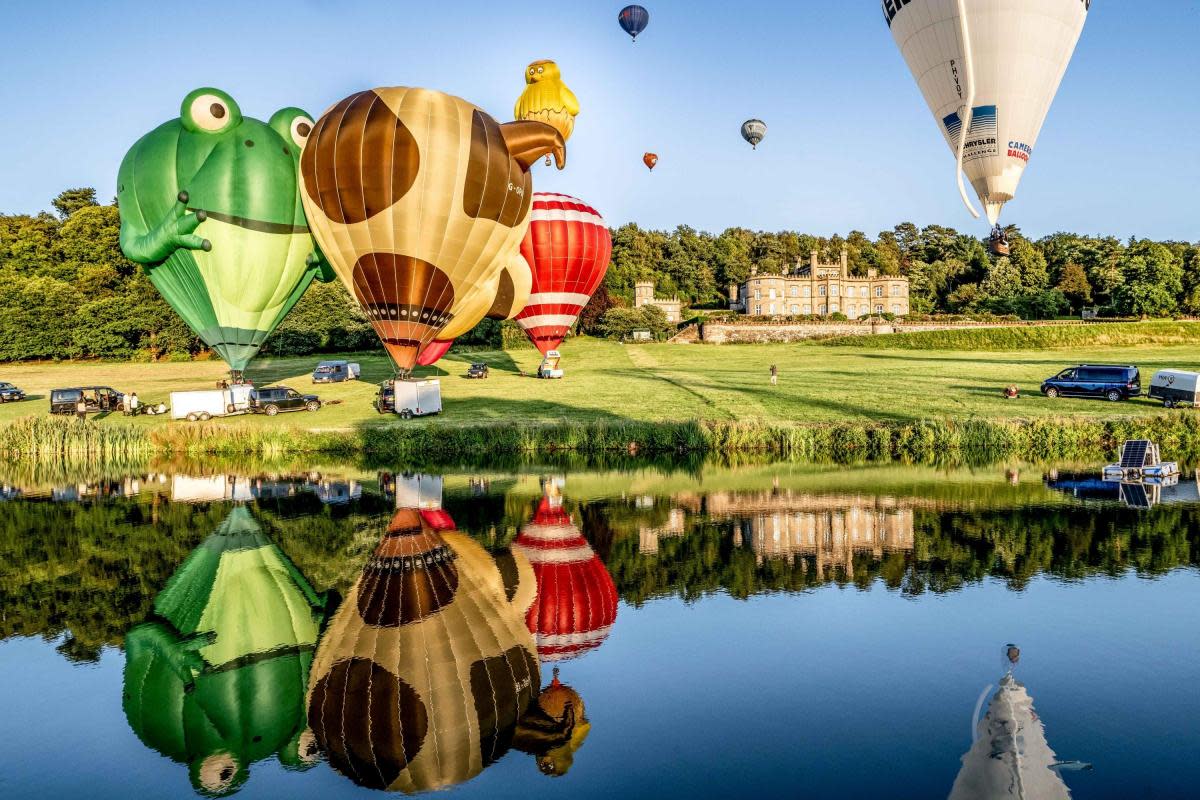 Hot air balloons will feature at Bolesworth International Equestrian Summer Festival 2024 <i>(Image: Supplied)</i>