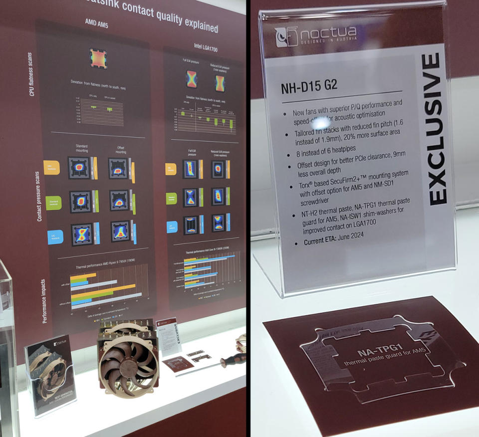 Noctua NH-D15 G2 at Computex 2024