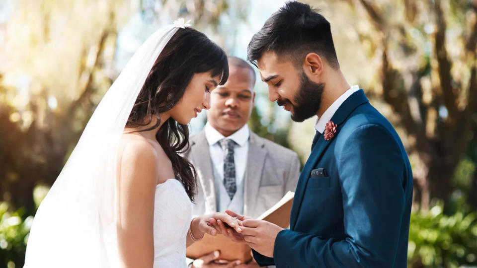 bride and groom