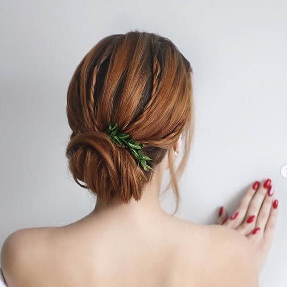 Simple Low Bun