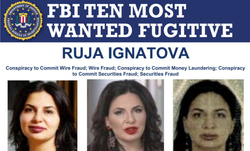  FBI 10 Most Wanted poster. 