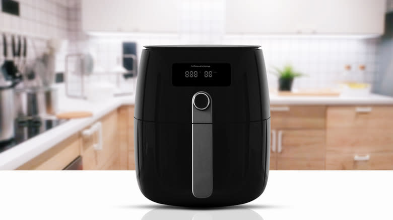 air fryer on counter