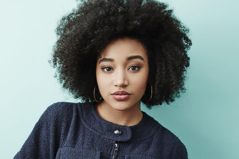 Amandla Stenberg shares a bedhead selfie, inspires us to protect our hair at night