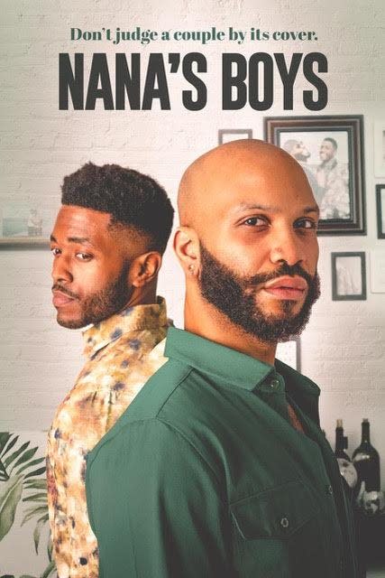 'Nana's Boys' stars David J. Cork and Jared Wayne Gladly. It is directed by New Bedford's Ashton Pina.