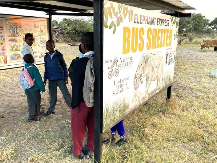 Elephant Express bus stop