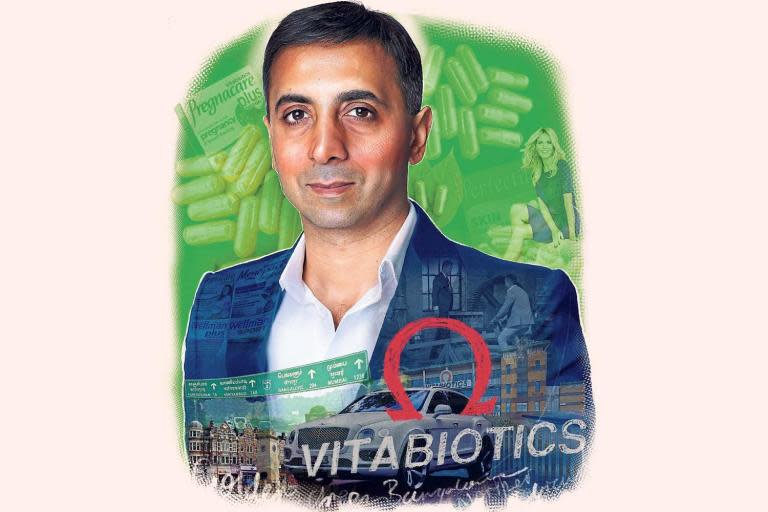 Business interview: Dragons’ Den star Tej Lalvani is aiming to slay rivals in vitamin market