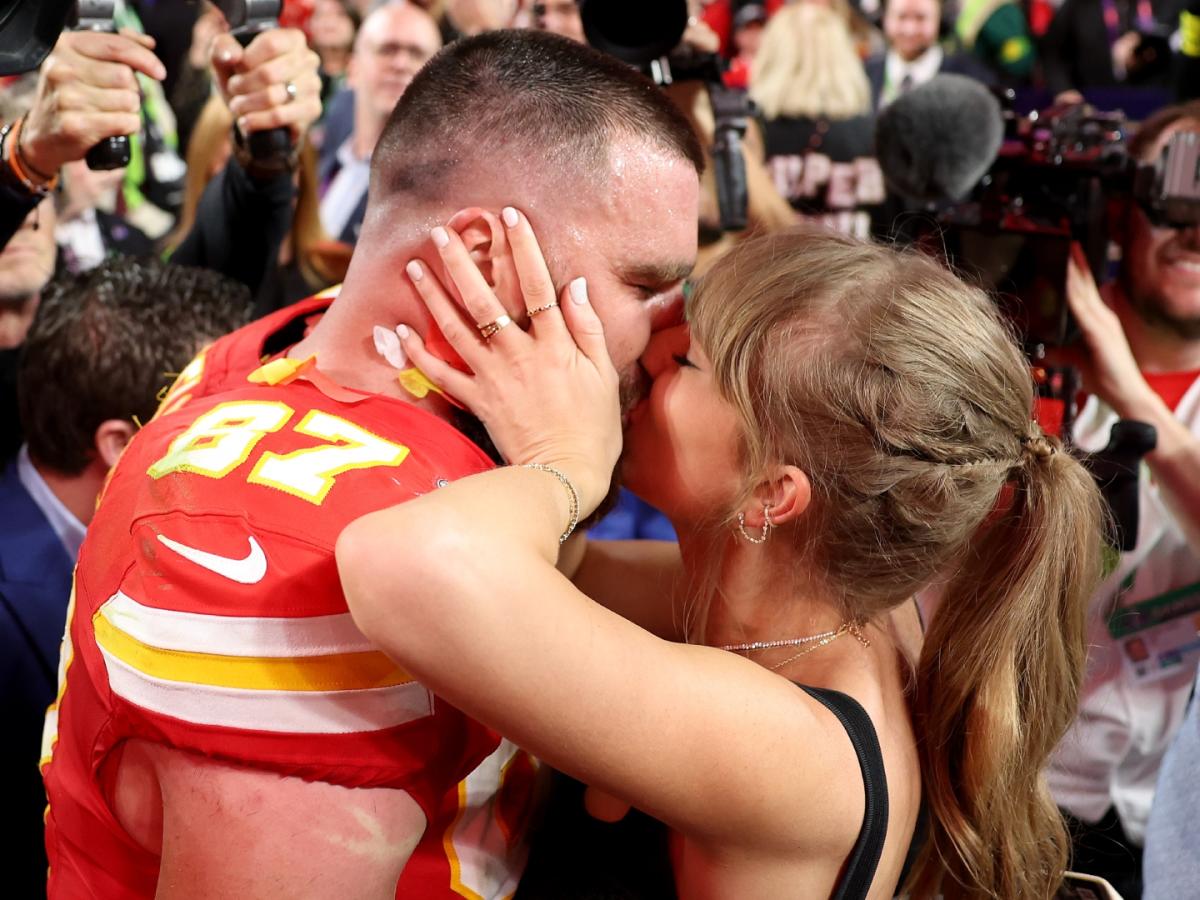 Travis Kelce isn't the first beau Taylor Swift has taken on a trip to the Bahamas