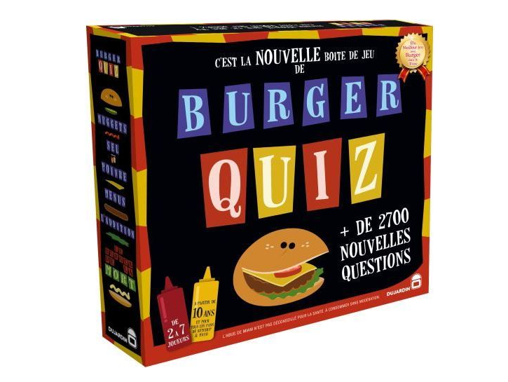 Jeu de société Burger Quiz