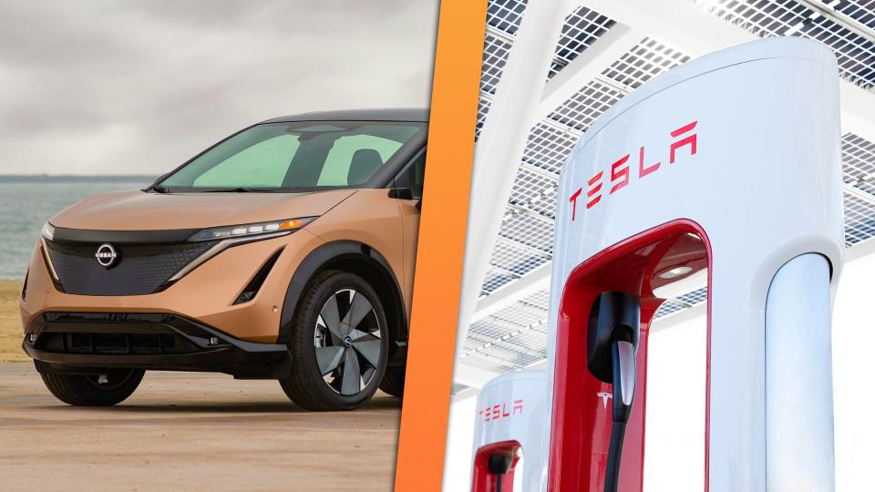 Nissan Is Switching to Tesla's NACS EV Charging Plug in 2025 photo
