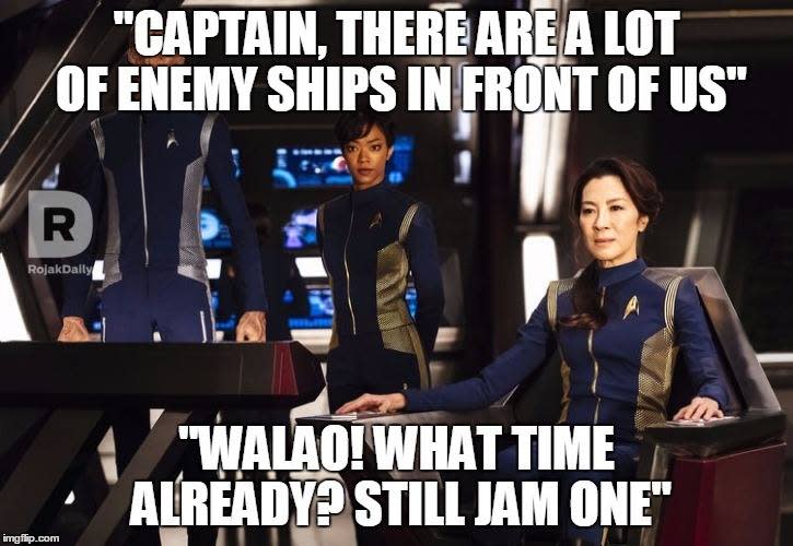 Michelle Yeoh Star Trek: Discovery Memes