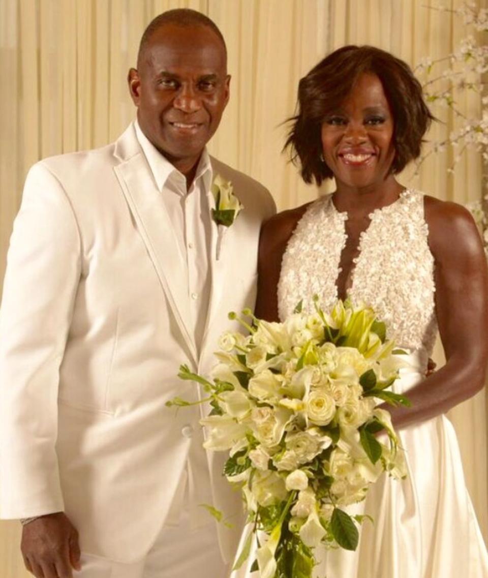 Viola Davis wedding