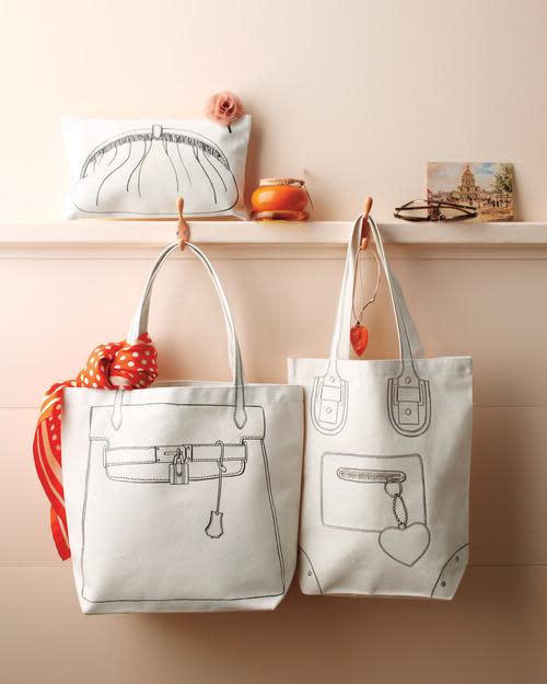 Transform a Plain Tote Bag