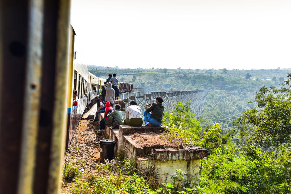 Myanmar’s highest bridge was built to last 100 years. That was in 1900 - Credit: GETTY