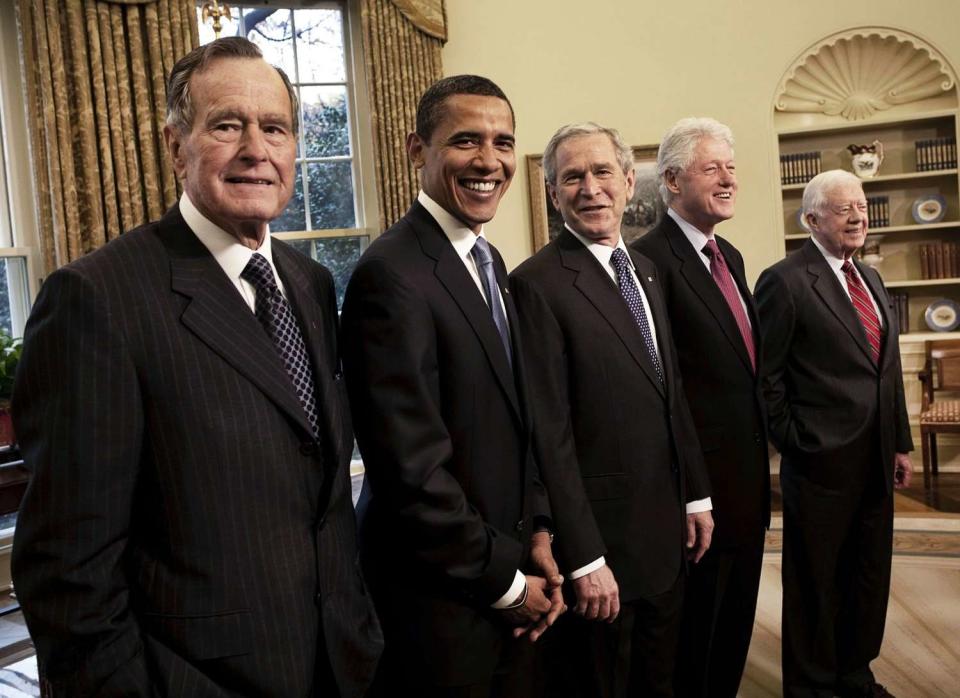 All the Times Former U.S. Presidents Have Gotten Together