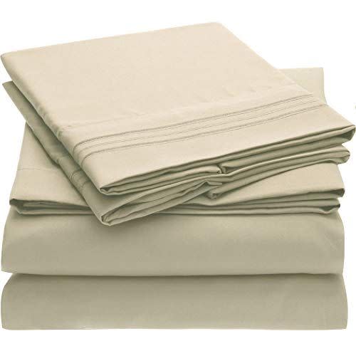 9) Brushed Microfiber Bed Sheet Set