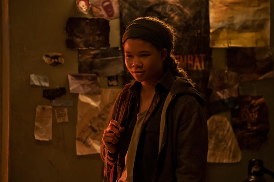 Storm Reid as Riley in 'The Last of Us.'