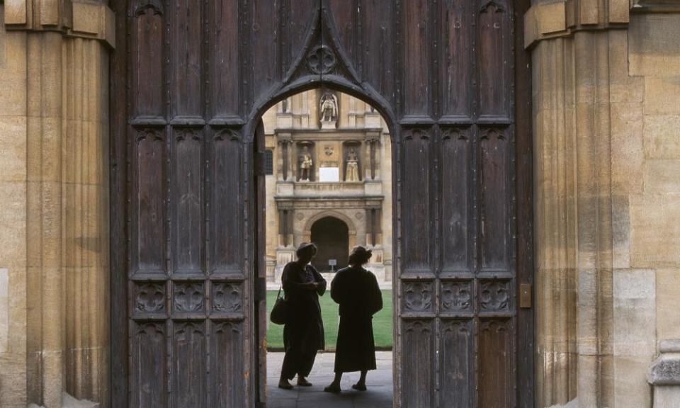 Wadham College, Oxford. Some questions are deceptively simple ways of exploring a candidate’s knowledge.