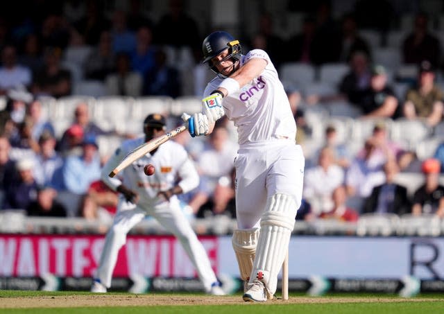 England’s Jamie Smith goes on the attack