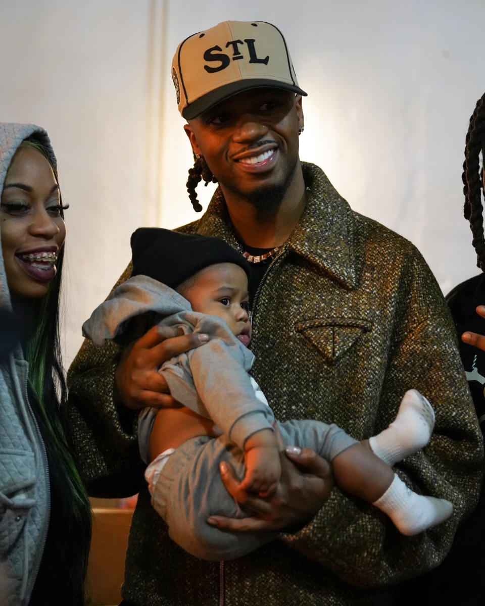 Metro Boomin gave out gifts and spent time with kids at the Sankofa Unity Center for Youth.
