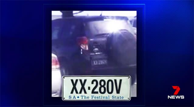 The four-wheel-drive was stolen from a home in Parkside. Source: 7 News
