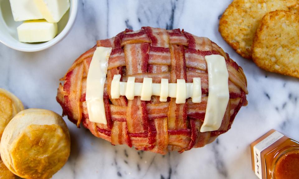 Make a Bacon Football and Achieve Peak Super Bowl Party Greatness