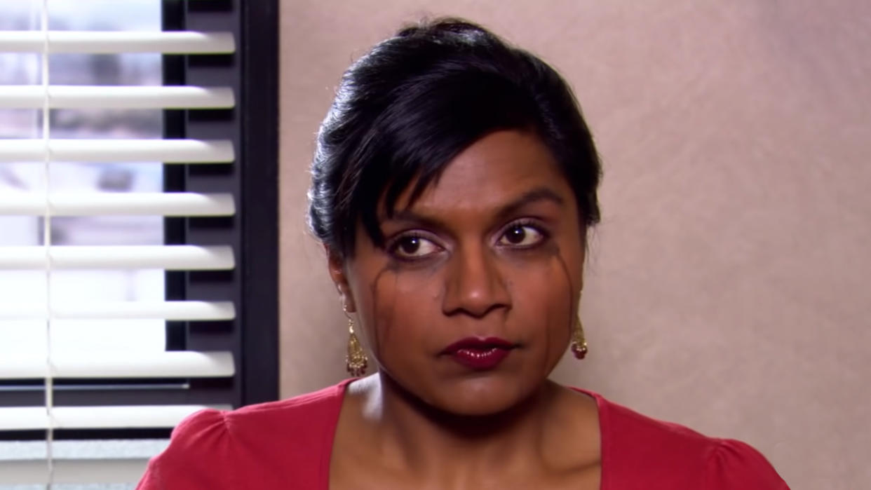  Mindy Kaling starring as Kelly in NBC's "The Office.". 