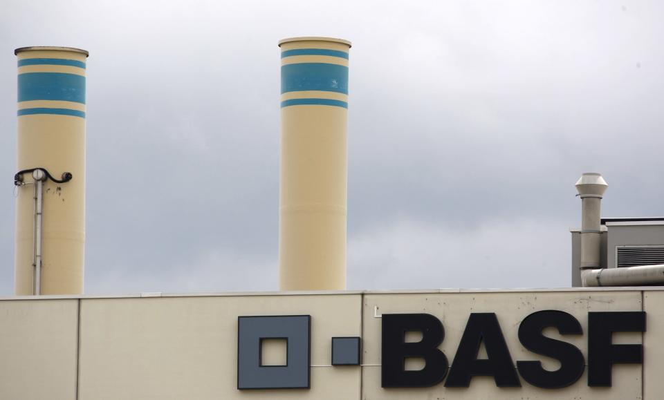 <p><b>BASF</b></p>BASF is recognized as one of the largest diversified chemical companies in the world. The company offers products to various industries and has customers in over 200 countries. The initials BASF stands for Baden Aniline and Soda Factory.<p>(Photo: Reuters Pictures)</p>