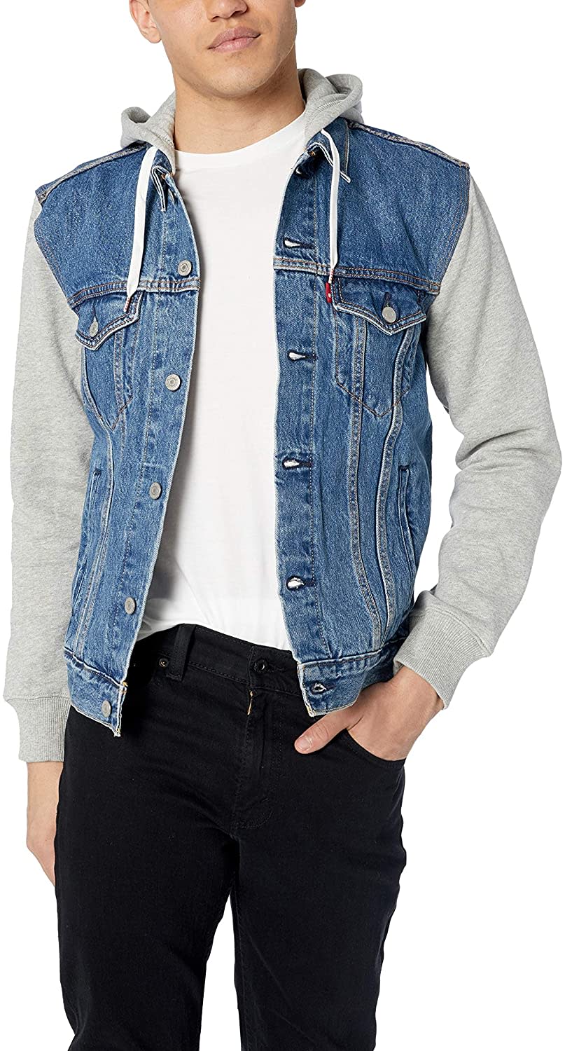 Levi's men's Hooded Trucker Jacket