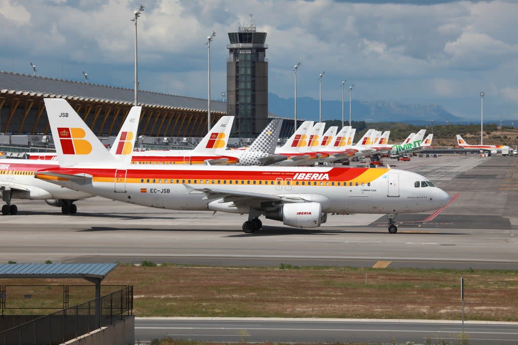 Spanish airline Iberia has confirmed that masks onboard will remain  (Getty Images)