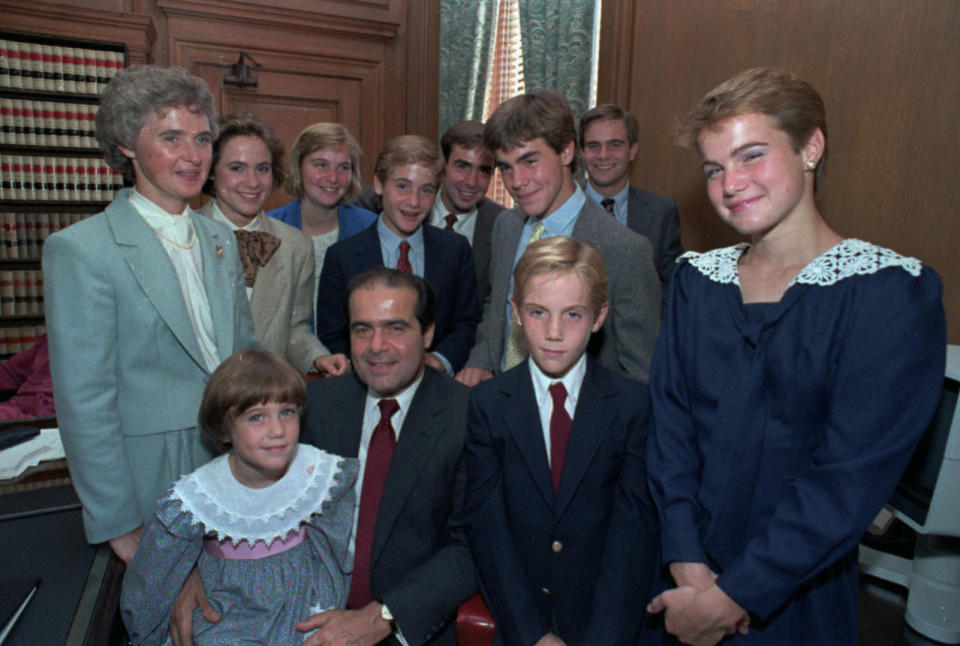 The Scalia family