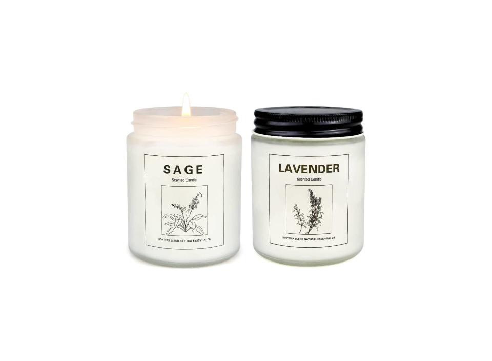 Fill your home with comforting fragrances like sage and lavender. (Source: Amazon)